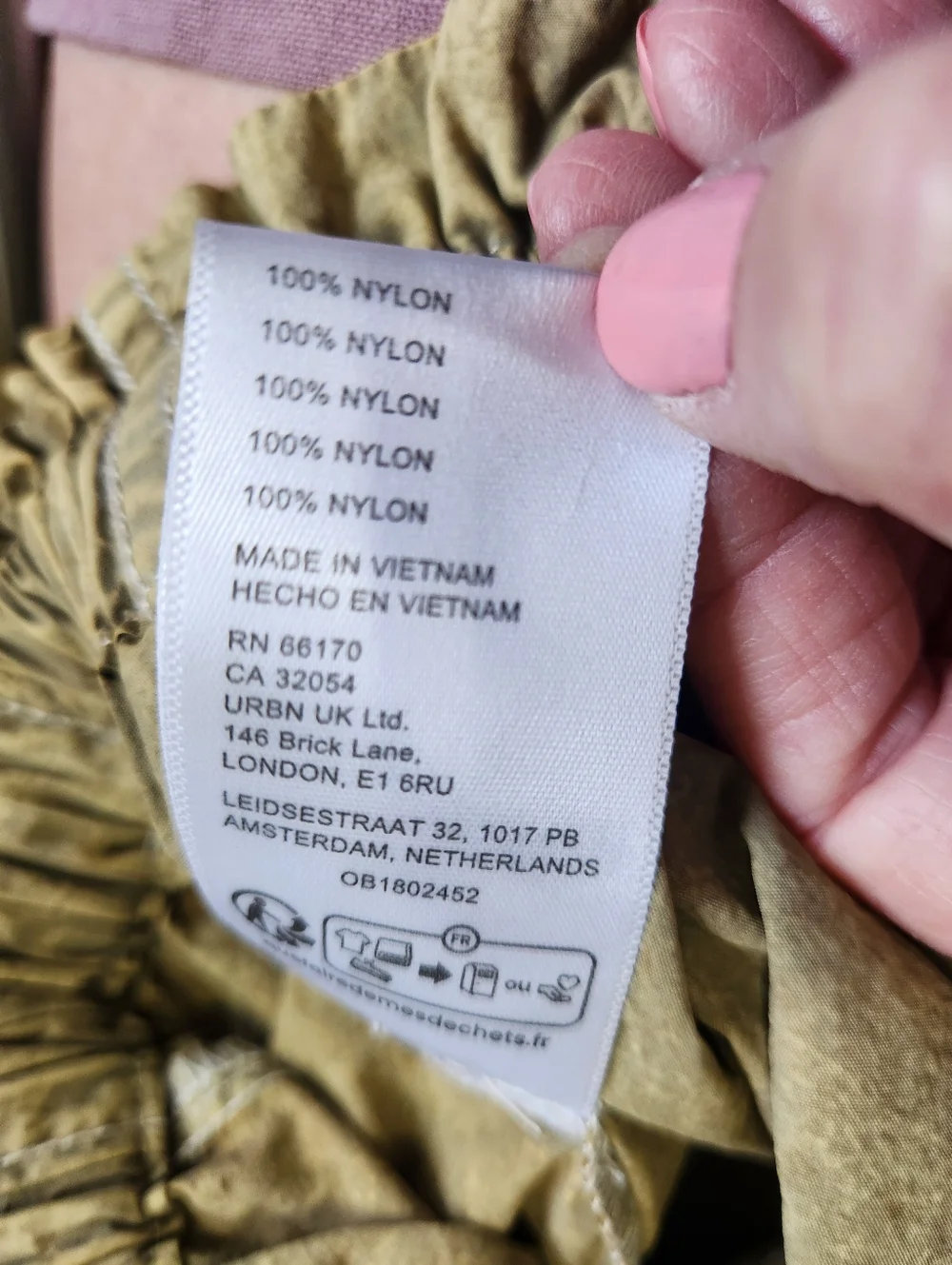 Urban Outfitters UO Sloan Nylon Baggy Balloon Parachute Pants Y2K 80s Khaki M - Picture 13 of 16